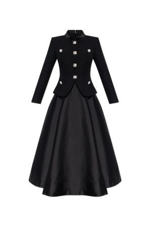 Self-Portrait Dress made of combined fabrics | Women's | Vitkac